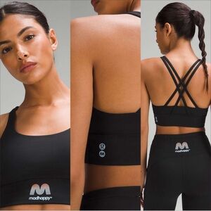 RARE ** Lululemon x Madhappy Energy Longline Bra *Medium Support, B/C Cup